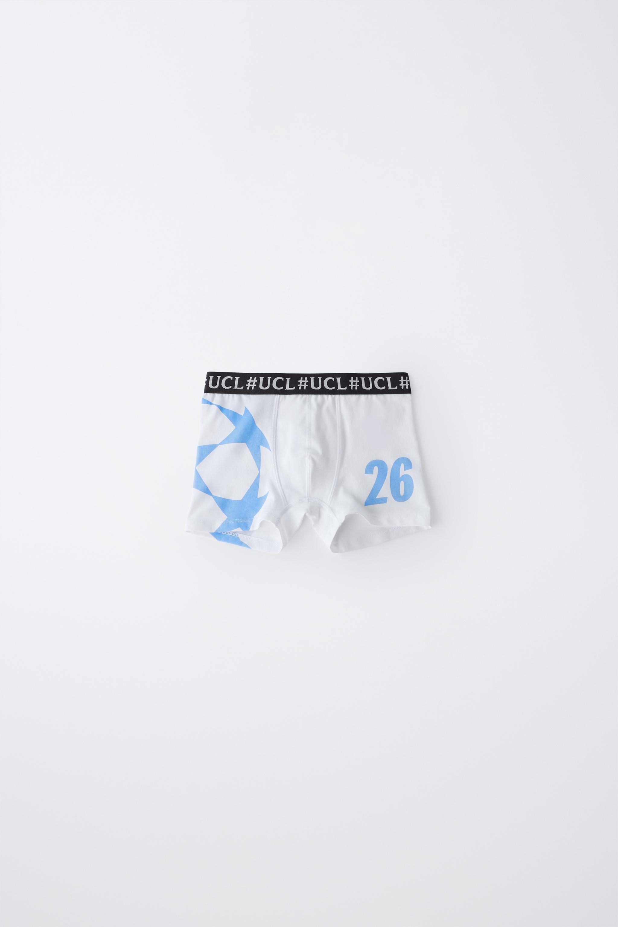 2-6 YEARS/ TWO-PACK OF UEFA CHAMPIONS LEAGUE ® BOXERS
